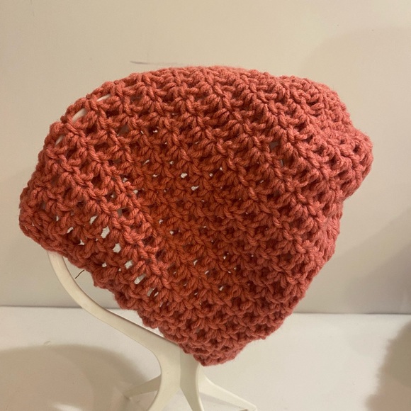 Crochet Messy Bun Toboggan (JV) - Picture 2 of 9